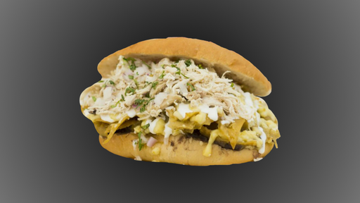 Torta de chilaquiles